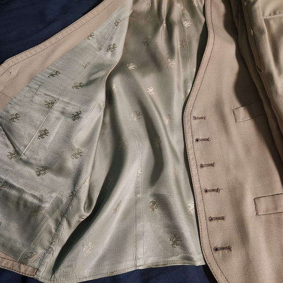 3-piece tan suit - vintage - made in UK - Picture 3 of 16